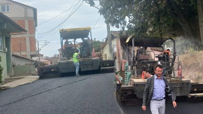 Orhangazi’nin en büyük dış mahallesi olan Yeniköy’de biten alt yapı