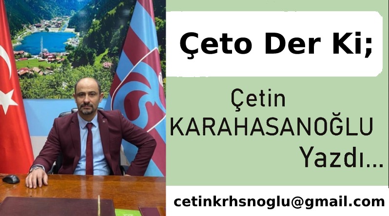 Kimlik şahsi karakterimizdir… Değerli okurlar. Sürekli olarak sizi kendiniz dışında