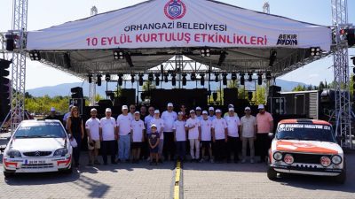 Bursa Otomobil sporları kulübü üyeleri Bursa’nın Orhangazi ilçesinin 101. Kurtuluş