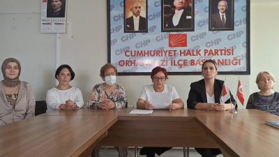 CHP Orhangazi kadın kolları yönetimi Türkiye genelinde partinin tüm kadın