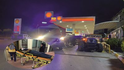 Orhangazi’de bu akşam saatlerinde meydana gelen trafik kazasında, ana yol
