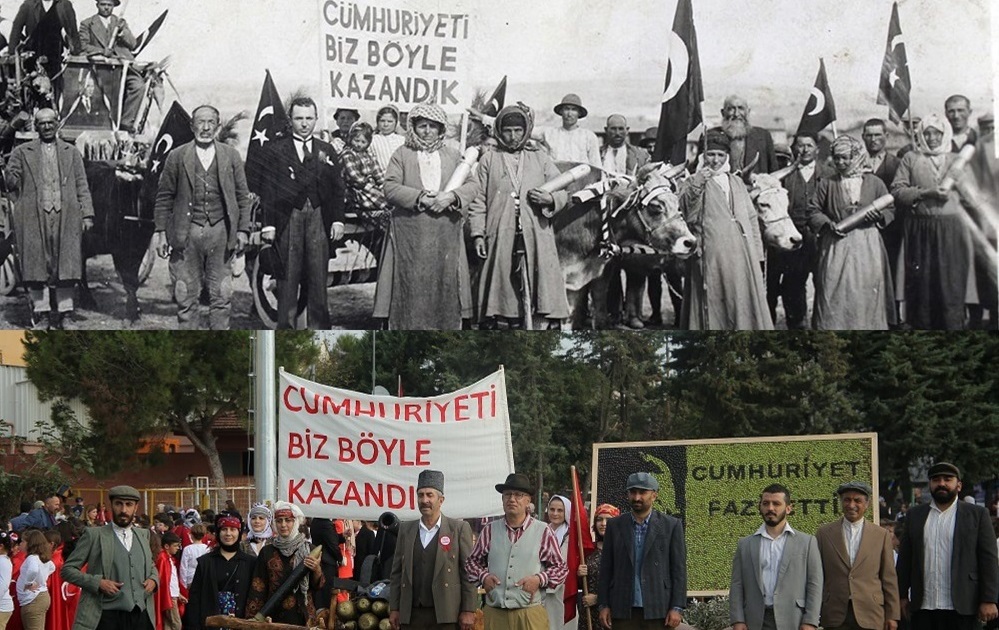 1933 yılında Cumhuriyet kutlamalarında