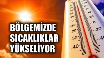Meteoroloji’den alınan bilgilere göre hafta sonunu sıcak hava değerleri ile