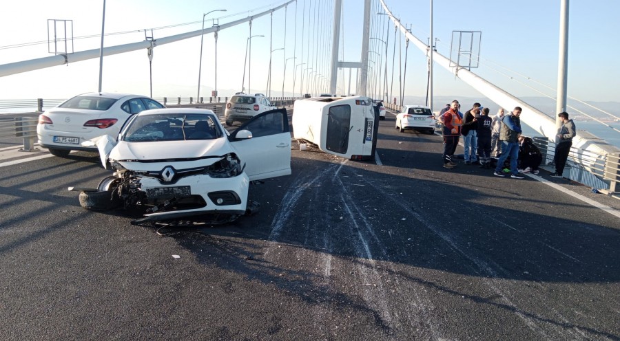 Osmangazi Köprüsü’nde Kocaeli’den Bursa