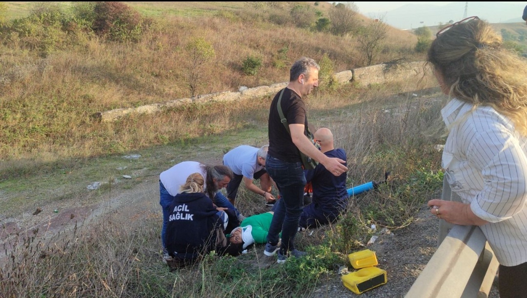 Orhangazi-Yalova karayolu, Güneyköy yakınlarında