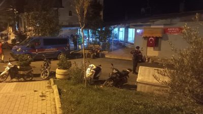 Orhangazi’ye bağlı Yeniköy Mahallesinde meydana gelen olayda bir şahısın silahından