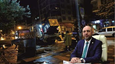 Orhangazi Belediyesi, Temizlik İşleri Müdürlüğü ve Park ve Bahçeler ekipleri,