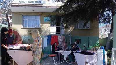 Orhangazi’ye bağlı Yeniköy mahallesinde bir grup girişimci kadın evlerinde ve