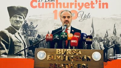Bursa Büyükşehir Belediyesi, Cumhuriyet’in 100’üncü yılını, 20 güne yayılan birbirinden