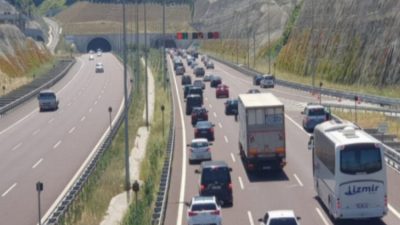 Orhangazi Tüneli’nde asfalt yenileme ve bakım çalışma nedeniyle İstanbul istikametinde