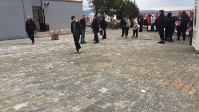 Orhangazi Belediyesi, 15 Temmuz Şehitler Anadolu Lisesi’nin bahçesindeki çalışmalarını bitirdi.