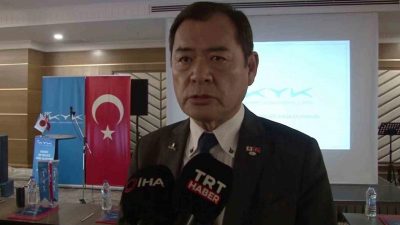 Adıyaman’da düzenlenen bir seminere katılan Japon Deprem Uzmanı Yoshınorı Morıwakı,