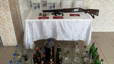 İznik’e bağlı Göllüce mahallesinde kaçak/sahte alkol ihbarı üzerine Jandarma ekipleri