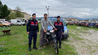 Jandarma Trafik ve Asayiş ekipleri tescilsiz/ plakasız motosikletlere yönelik uygulama