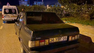 Orhangazi’de meydana gelen olayda bir sitenin önünden çalınan otomobil gece
