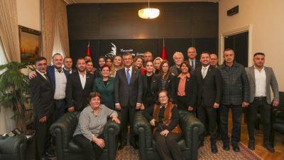 CHP Orhangazi İlçe teşkilatı, parti yönetimi kadın ve gençlik kollarından