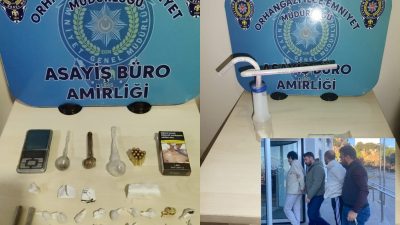 orhangazi’de  ilçe emniyet müdürlüğü ekipleri tarafından uyuşturucu ile mücadele kapsamında
