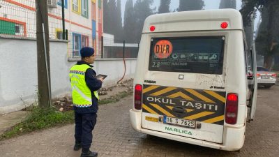 Orhangazi ilçe jandarma komutanlığına bağlı trafik ekiplerinin kendi sorumluluk alanlarında
