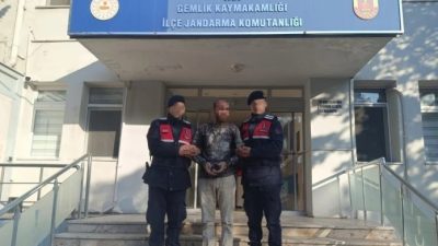 Gemlik’te Jandarma tarafından yapılan denetimlerde PKK silahlı terör örgütü üyesi