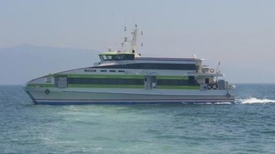 Bursa Büyükşehir Belediyesi tarafından işletilen Bursa Deniz Otobüslerinin (BUDO) 14