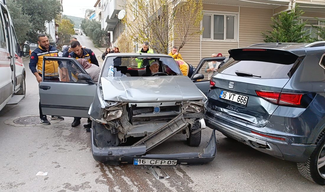 Bursa’nın Orhangazi ilçesinde meydana