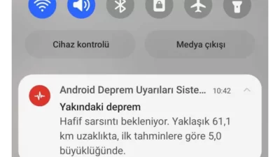 Gemlik’te ve Mudanya’da dün meydana gelen depremler geniş bir alanda