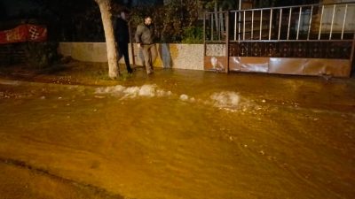 Orhangazi’de son zamanlarda kentin farklı noktalarında yaşanan ana içme  su