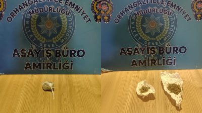 Orhangazi’de ilçe emniyet müdürlüğüne bağlı bekçi ekipleri gece saatlerinde şüphe