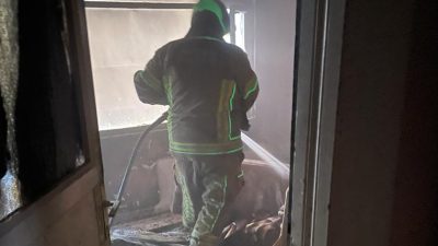 Bursa’nın Orhangazi ilçesinde meydana gelen olayda, bir apartmanın suriye uyruklu