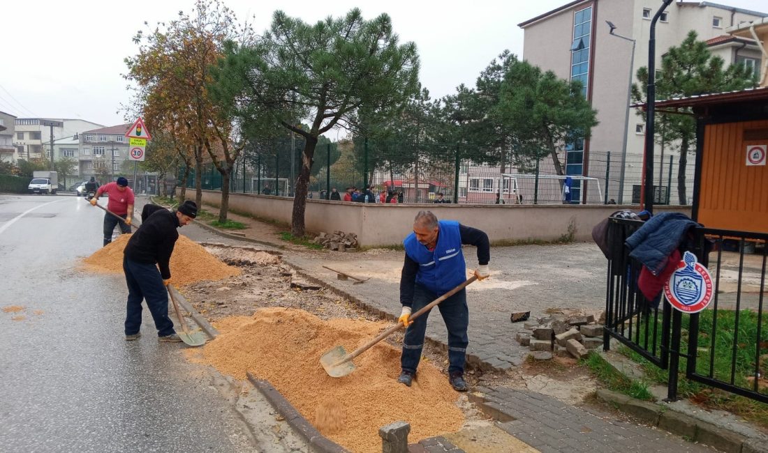 Orhangazi Belediyesi çalışmalarına ara