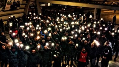 (UEDAŞ) elektrik firmasında görev yapan yaklaşık bin 700 çalışan, aldıkları