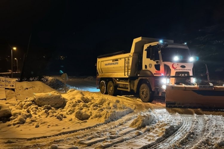 Bursa Büyükşehir Belediyesi yoğun