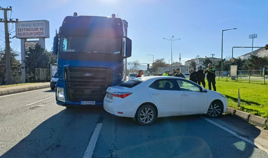 Bursa’nın Orhangazi ilçesinde meydana