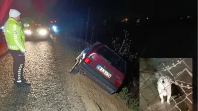 Bursa’nın Orhangazi ilçesinde meydana gelen olayda, bir otomobil henüz bilinmeyen
