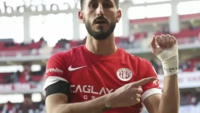 Antalyaspor’un İsrailli futbolcusu Yehezkel bugün attığı golün ardından “7 Ekim