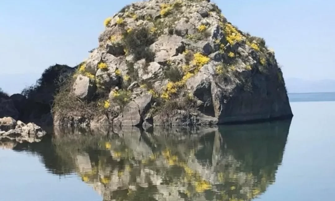 İznik gölünün içinde bulunan