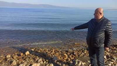 Son zamanlarda çekilmesi ile gündemden düşmeyen İznik gölünün Orhangazi’ye bağlı