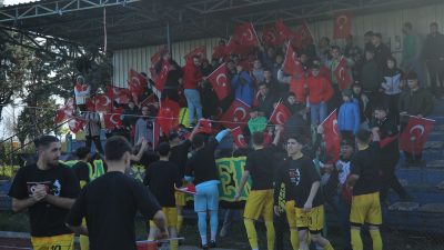 Orhangazi süper amatör lig temsilcilerimizden Hürspor’un taraftar grubu Zebaniler, hafta