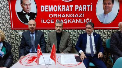 Bursa’nın Orhangazi ilçesinde, yerel seçime  ittifak yaparak ortak bir aday