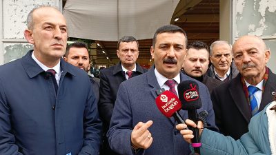 İYİ Parti Bursa büyükşehir belediye başkan adayı Selçuk Türkoğlu seçim