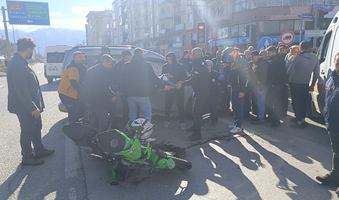 Bursa'nın Orhangazi ilçesinde meydana