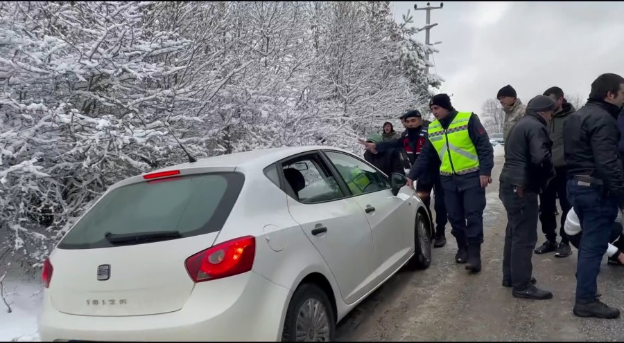 Bursa'nın İznik ilçesinde jandarma