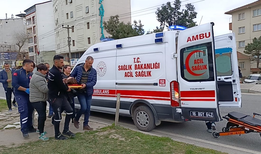 Bursa'nın Orhangazi ilçesinde dün meydana gelen ölümlü kazanın olduğu yol