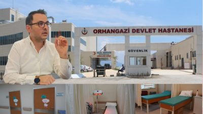 Orhangazi Devlet Hastanesi Başhekimi Ferit Alabeyoğlu ilçe basınını hastanede ağırladı.