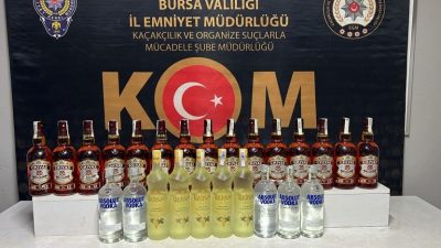 Bursa Cumhuriyet Başsavcılığı koordinesinde Bursa Kaçakçılık ve Organize Suçlarla Mücadele