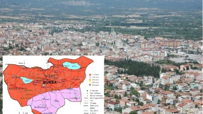 AFAD tarafından yayınlanan bilgilere göre  Bursa  Türkiye’de deprem