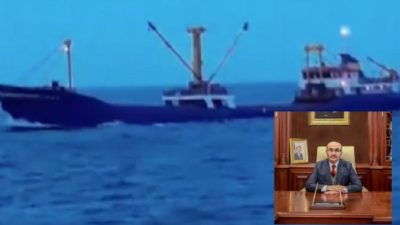 



Bursa Valisi Mahmut Demirtaş, Marmara Denizi’nde batan kargo gemisi ile