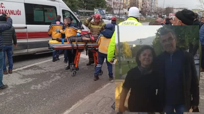 Bursa'nın Orhangazi ilçesinde bugün meydana gelen trafik kazasında otomobilin çarptığı