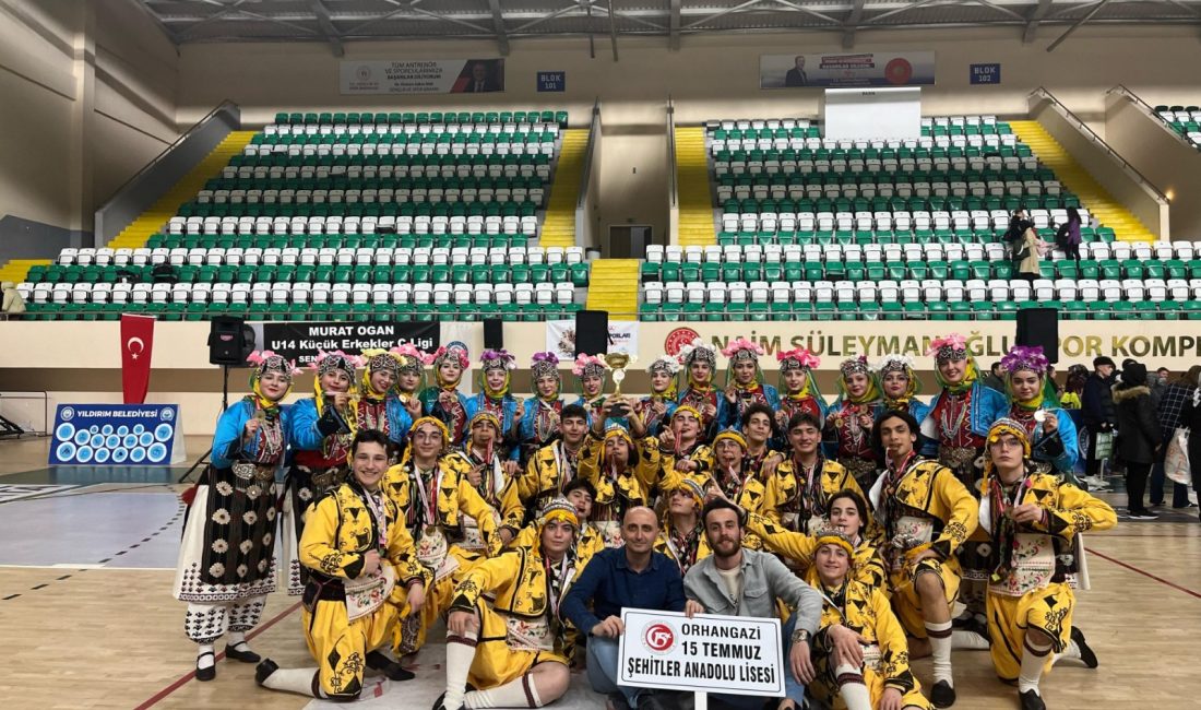 Bursa'da düzenlenen Okullar Arası