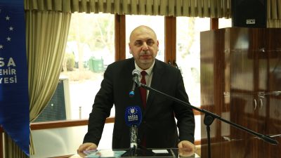 Bursa büyükşehir belediye başkanı Alinur Aktaş'ın katılımı ile Orhangazi'de düzenlenen